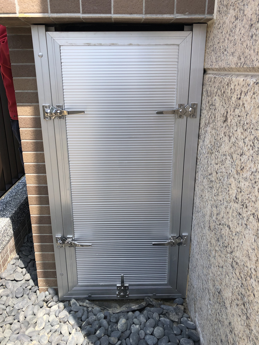 排風口一片式防水閘門