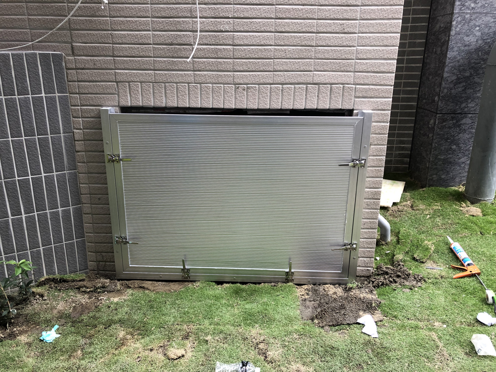 排風口一片式防水閘門