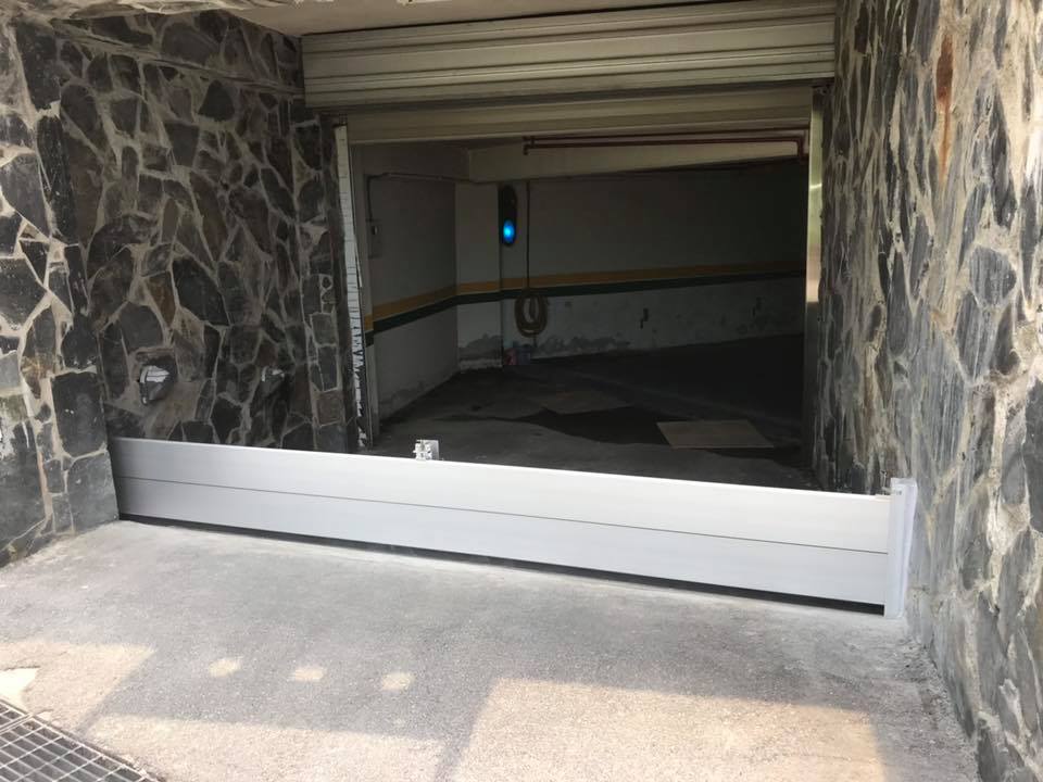 台北停車場防水閘門安裝