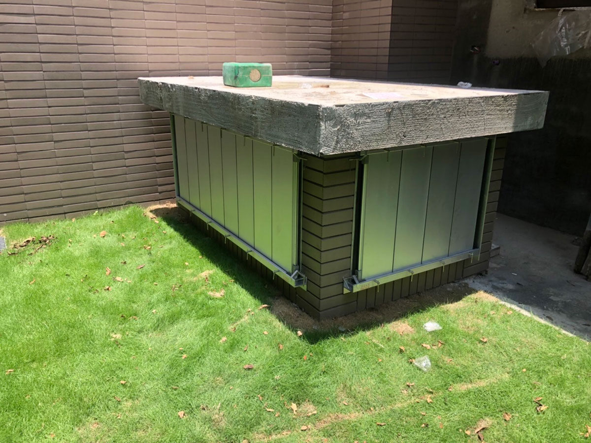 排風口防水閘門